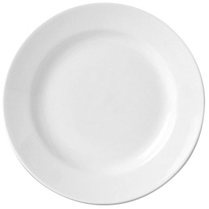 Тарелка «Симплисити вайт-Хармони»; материал: фарфор; диаметр=31.5 см.; белый