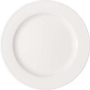 Тарелка мелкая «Бонн»; материал: фарфор; диаметр=27.2 см.; белый