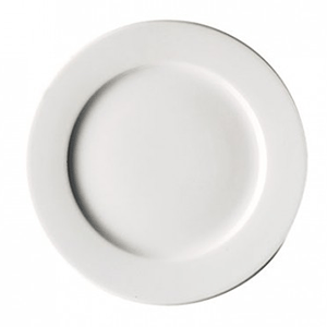 Тарелка мелкая; материал: фарфор; диаметр=28 см.; белый