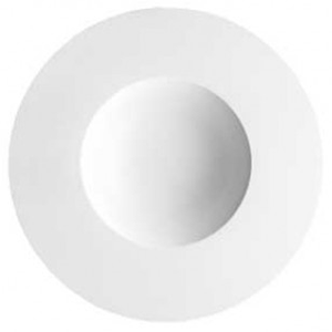 Тарелка глубокая; материал: фарфор; диаметр=28 см.; белый