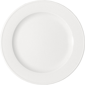 Тарелка с широким краем «Бонн»; материал: фарфор; диаметр=30.2 см.; белый