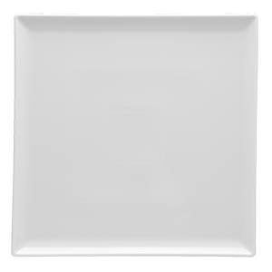 Тарелка квадратная «Анкара»; фарфор; L=30.5,B=30.5см; белый