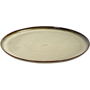Тарелка Terres de Reves Serax; керамика; D=26см; серый