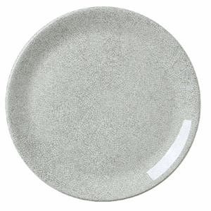 Тарелка  мелкая «Инк Грэй»; фарфор; D=30см; белый,белый