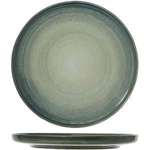 Тарелка «Дестино Грин»; керамика; D=25см; зеленый 