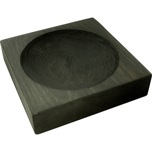 Тарелка квадратная; дуб; H=45,L=200,B=200мм