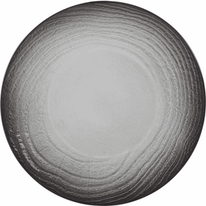 Тарелка «Свелл»;  керамика;  D=283,H=34мм;  черный