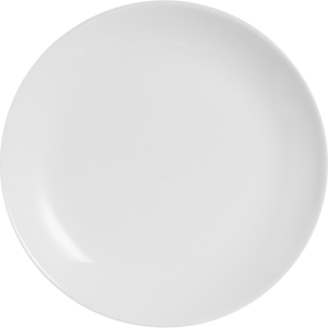 Тарелка мелкая «Эволюшнс Гранит»; стекло; D=19см; серый