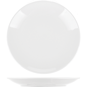 Тарелка мелкая «Универсал»;  фарфор;  D=27см;  белый