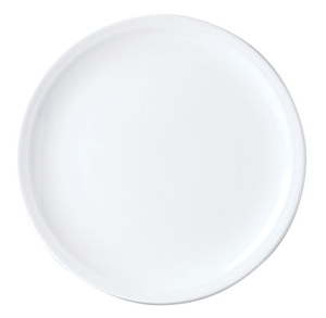 Блюдо для пиццы «Симплисити Вайт»; материал: фарфор; диаметр=28.5 см.; белый