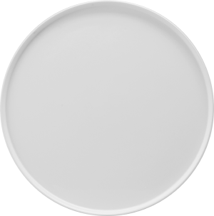 Блюдо для пиццы «Тина»; материал: фарфор; диаметр=32, высота=2.5 см.; белый