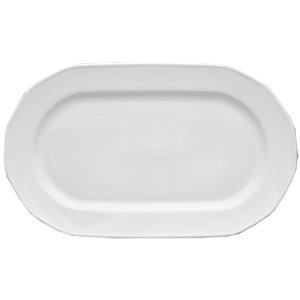 Блюдо овальное «Меркури»; материал: фарфор; длина=34 см.