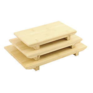 Блюдо «Киото-материал: бамбук»; материал: бамбук; высота=3, длина=21, ширина=12 см.; бежевая