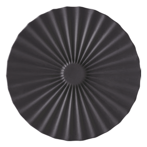 Блюдце «Пекое»;  керамика;  D=140,H=13мм;  черный