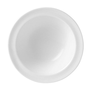 Салатник «Монако Вайт»; материал: фарфор; 132 мл; диаметр=13, высота=4 см.; белый