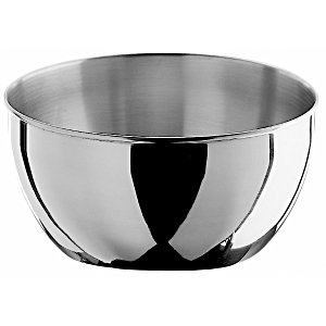 Салатник; сталь; 1000 мл; диаметр=16.5, высота=7.2 см.; металлический