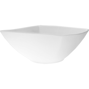Салатник квадратный «Кунстверк»; материал: фарфор; 400 мл; высота=6, длина=14.4, ширина=14.4 см.; белый