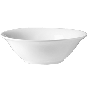Салатник «Сквэа»; материал: фарфор; 1000 мл; диаметр=23, высота=7.5 см.; белый