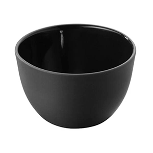 Салатник; материал: фарфор; 300 мл; диаметр=10, высота=7 см.; цвет: черный