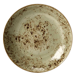 Салатник «Крафт»; материал: фарфор; 1500 мл; диаметр=29, высота=4.5 см.; зеленый