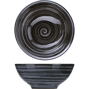 Салатник «Маренго»; керамика; 450мл; D=13.5,H=5.5см; коричневый