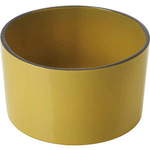 Салатник «Карактер»; керамика; 440мл; D=11,H=7см;  желтый 
