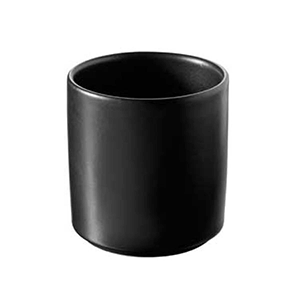 Соусник; материал: фарфор; диаметр=6.5, высота=6.7 см.; цвет: черный