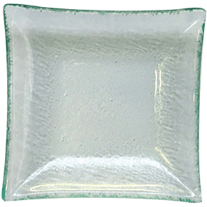Соусник квадратная;  стекло;  ,L=10,B=10см;  прозрачный