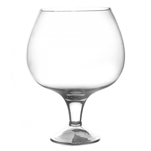 Ваза-бокал; стекло; 3.5л; диаметр=14, высота=23.5 см.; прозрачный