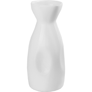 Бутылка для саке «Кунстверк»; материал: фарфор; 140 мл; диаметр=5, высота=12 см.; белый