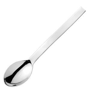 Ложка десертная «Алайниа»; сталь нержавеющая; длина=190/60, ширина=4 мм; металлический