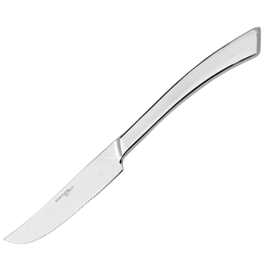 Нож для стейка «Алайниа»; сталь нержавеющая; длина=245/110, ширина=10 мм; металлический