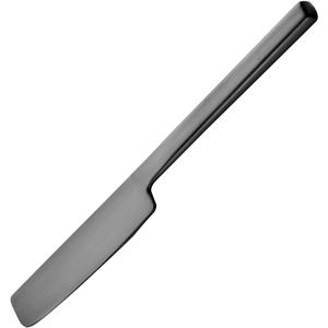 Нож столовый «Хеи»; сталь нержавеющая; L=225мм; черный