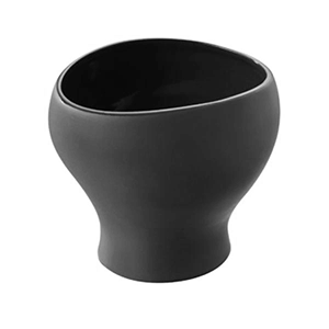 Супница, Бульонница (бульонная чашка); материал: фарфор; 450 мл; цвет: черный