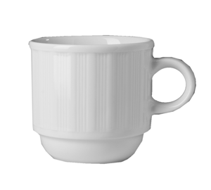 Чашка кофейная «Эвита»; материал: фарфор; 90 мл; диаметр=6, высота=6, длина=8, ширина=6 см.; белый