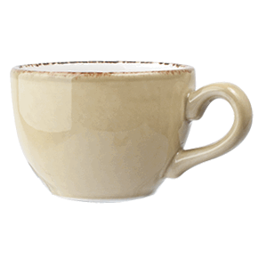 Чашка кофейная «Террамеса олива»; материал: фарфор; 85 мл; диаметр=6.5, высота=5, длина=8.5 см.; оливковый