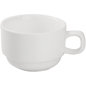 Чашка кофейная «Кунстверк»; материал: фарфор; 200 мл; диаметр=8.5, высота=5, длина=11 см.; белый