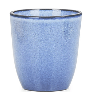 Стакан «Экинокс»; керамика; 150мл; D=7.3, H=7.6см; синий