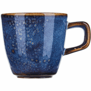 Чашка для эспрессо «Ирис»; фарфор; 100мл; голубой