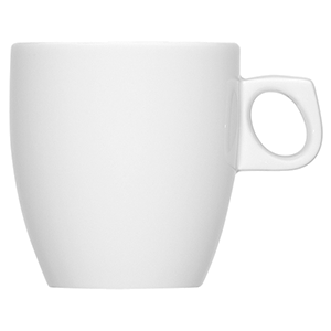 Чашка чайная «Димэншен»; материал: фарфор; 250 мл; белый