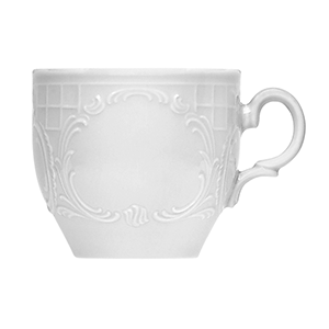 Чашка чайная высокая «Моцарт»; материал: фарфор; 250 мл; белый