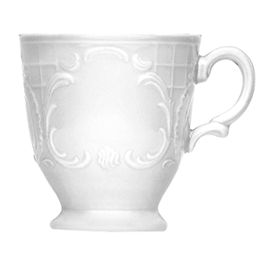 Чашка для шоколада «Моцарт»; материал: фарфор; 180 мл; белый