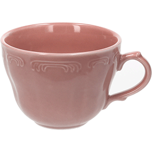Чашка чайная «В.Виена Шарм»; фарфор; 205мл; красный