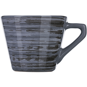 Чашка чайная «Пинки»; керамика; 200мл; серый