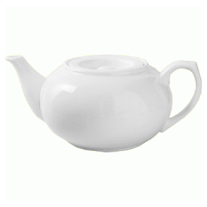 Чайник «Кунстверк»; материал: фарфор; 900 мл; белый