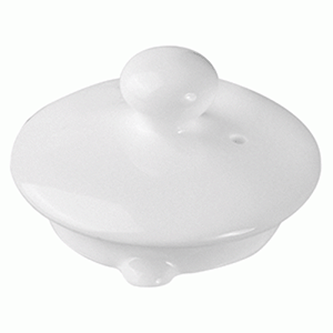 Крышка для чайника «Кунстверк»; материал: фарфор; 800 мл; D=73/55мм.; белый
