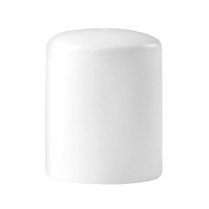 Солонка «Монако Вайт»; материал: фарфор; высота=65, длина=50, ширина=40 мм; белый