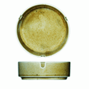 Пепельница «Крафт»; материал: фарфор; диаметр=10, высота=35 см.; зеленый