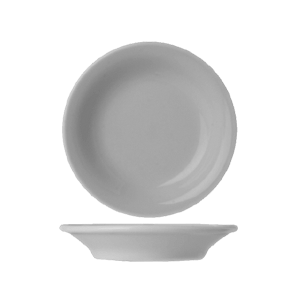 Тарелочка для масла «Принцип»; материал: фарфор; диаметр=8.5, высота=1.5 см.; белый