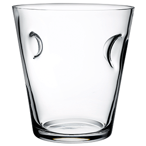 Ведро для шампанского; хрустальное стекло; 3.75л; H=22см; прозрачный